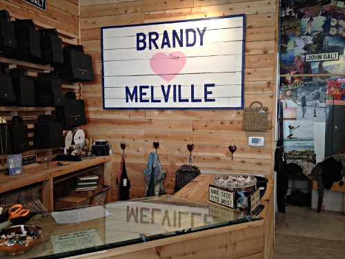 This is the first Brandy Melville store in Northern California