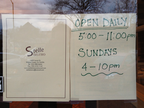 stelle-bistro-walnut-creek-hours