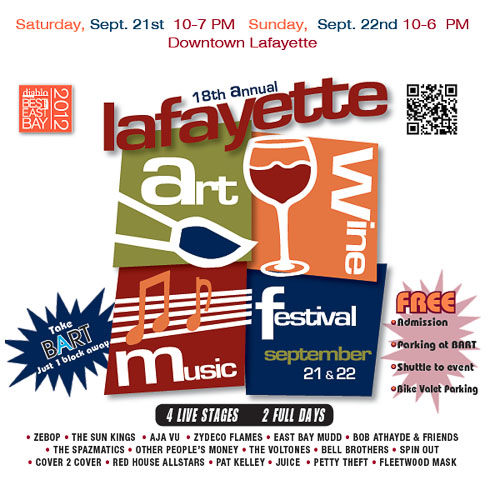 Lafayette Art & Wine Festival this Weekend Beyond the Creek