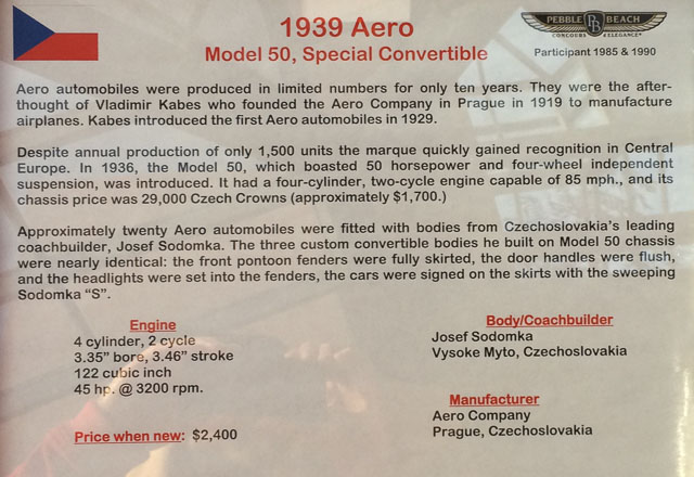 aero-1939-danville-auto-museum-description