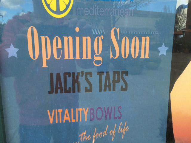 jacks-taps-pleasant-hill-opening-soon-sign