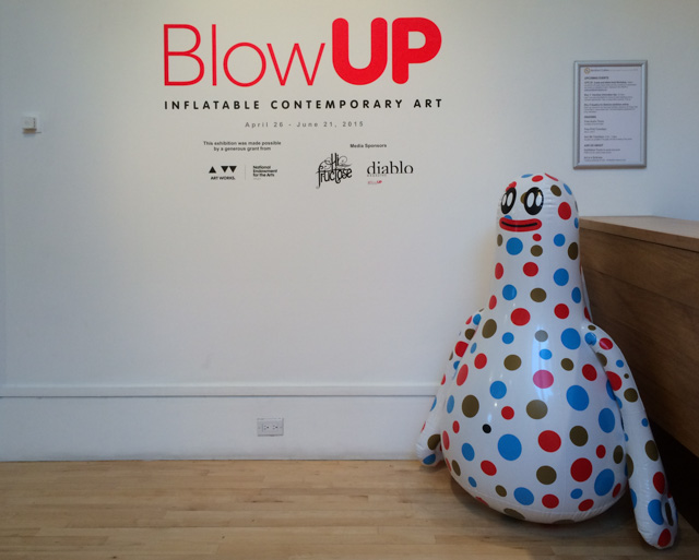 BlowUP Inflatable Contemporary Art at Bedford Gallery through June