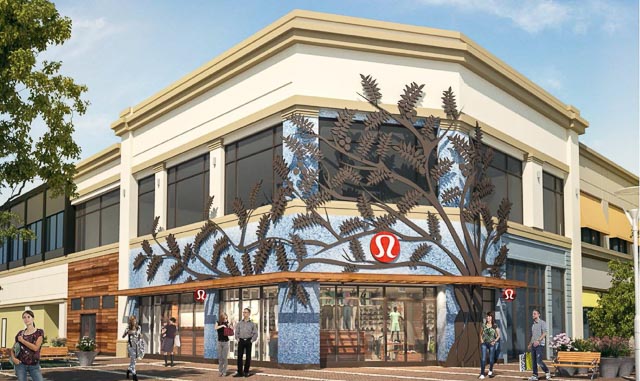 Lululemon getting Metal Tree Sculpture 