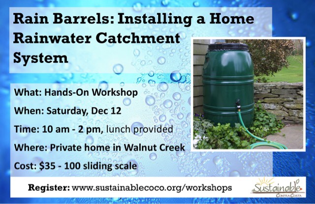 rainwater harvesting 2015 poster