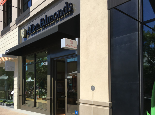 Allen Edmonds Opens in Broadway Plaza Beyond the Creek