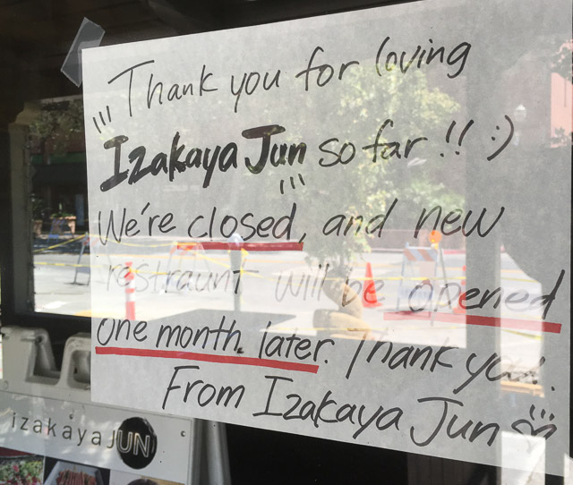 izakaya-jun-walnut-creek-outside-closing-sign