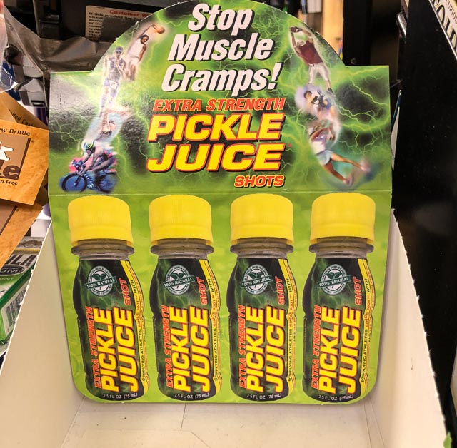 How to Stop Muscle Cramps… Pickle Juice? Beyond the Creek