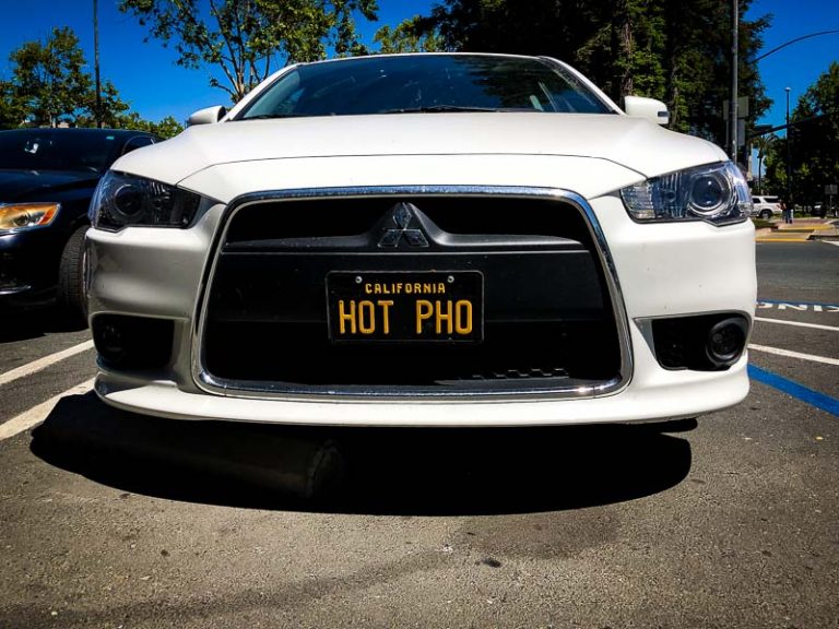 License Plate of the Day Beyond the Creek