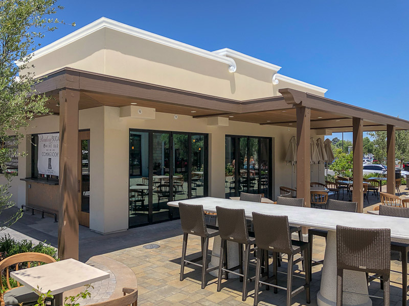 Progress On Residual Sugar Wine Bar At The Veranda In Concord Beyond 
