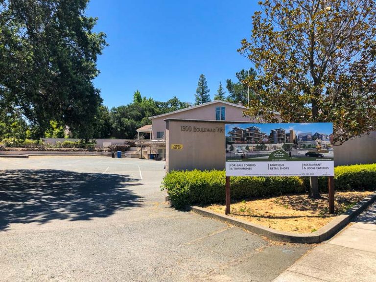 Waiting for Saranap Village… Beyond the Creek