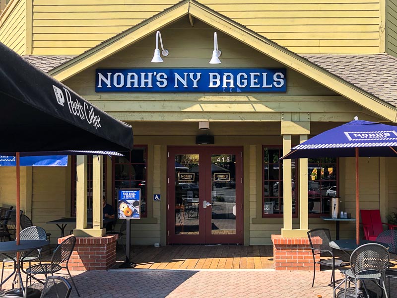 Noah’s Bagels Opens at Iron Horse Plaza in Danville Beyond the Creek