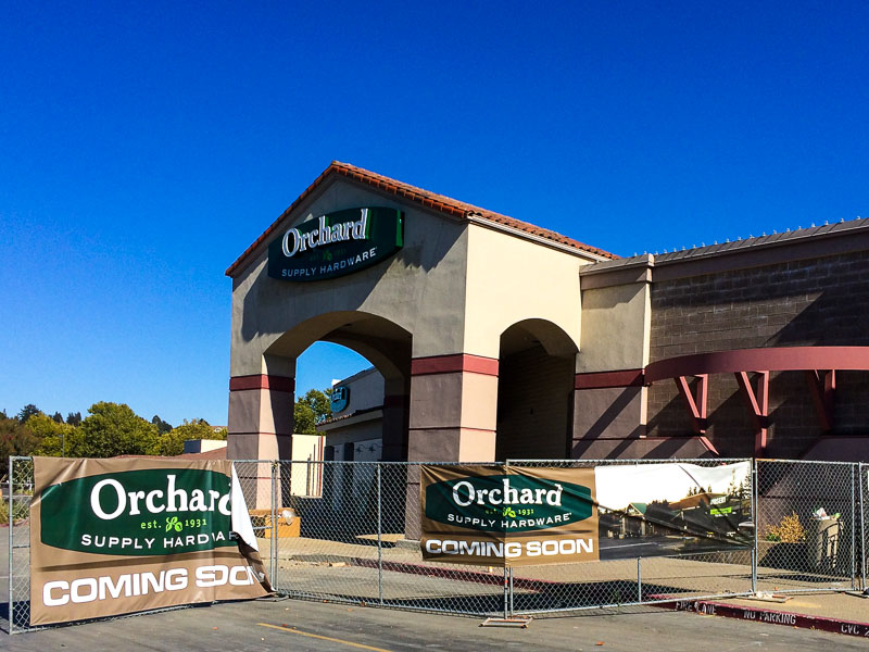 Orchard Supply Hardware Closing All Stores by Year End Beyond the Creek