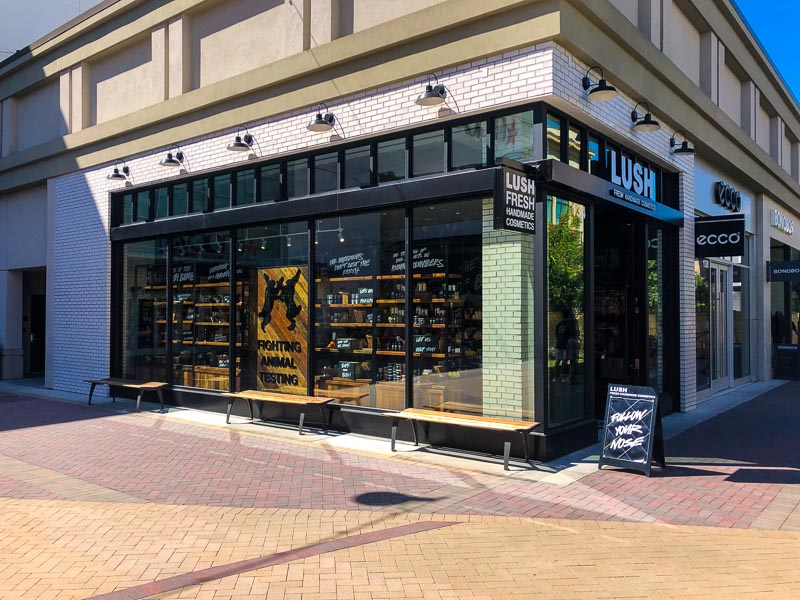 Lush Reopens at Broadway Plaza in Walnut Creek Beyond the Creek