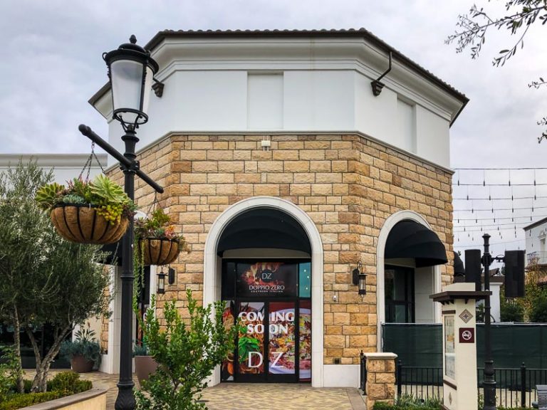 Doppio Zero Coming Soon Signage Spotted at The Veranda in Concord