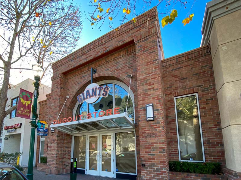 San Francisco Giants Dugout Store Closes in Downtown Walnut Creek