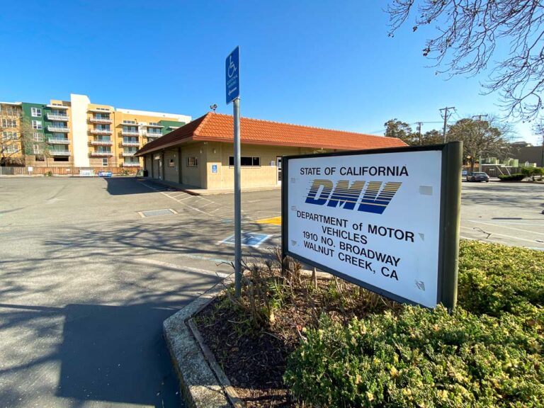 Walnut Creek DMV Closes Beyond the Creek