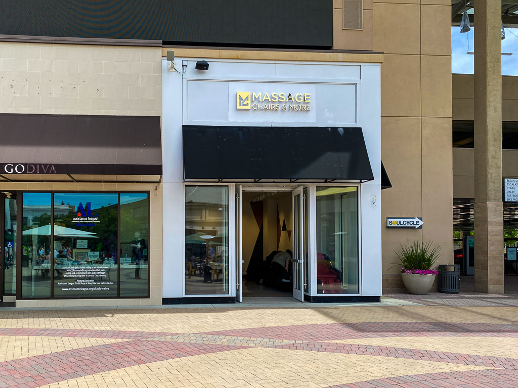Massage Chairs & More Opens at Broadway Plaza in Walnut Creek Beyond the Creek