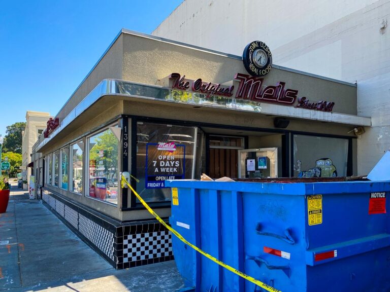 Mel’s Diner Closes in Downtown Walnut Creek Beyond the Creek