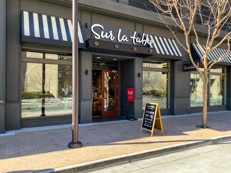 Sur la Table Closing End of March at Broadway Plaza in Walnut Creek