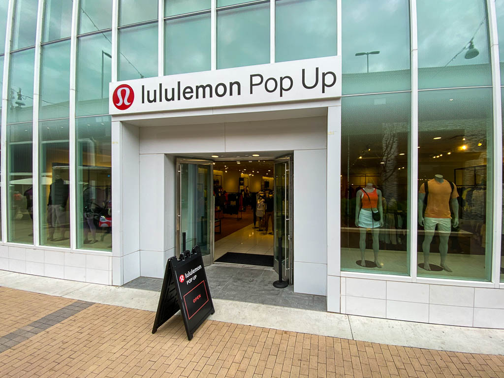 lululemon Pop Up Remains Open while Original Spot Expands at Broadway