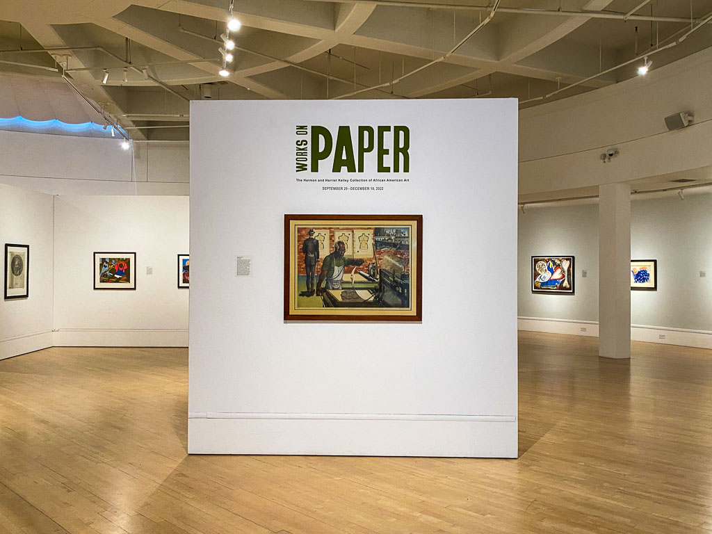 Works on Paper at Bedford Gallery in Walnut Creek through December 18th