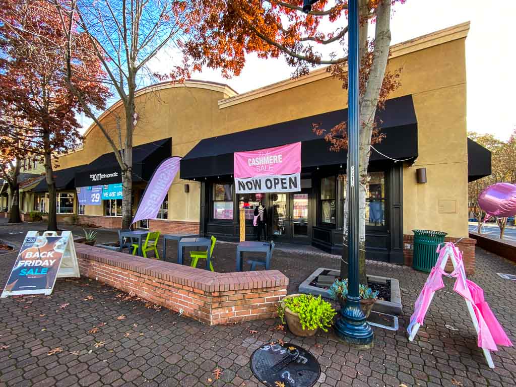 The Cashmere Sale Open through Dec 17th in Danville Beyond the Creek